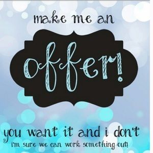 Make me an offer 😘